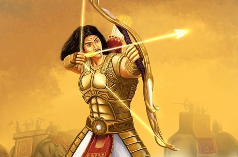 Arjuna - mythische held